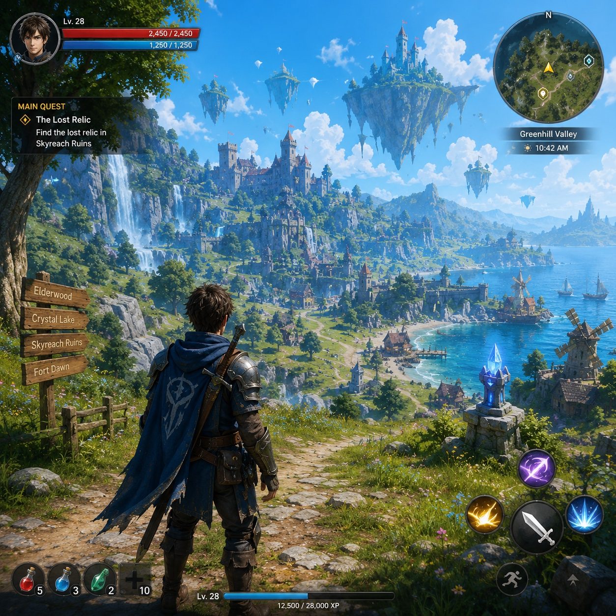 VisionCube AI game creation concept imagery
